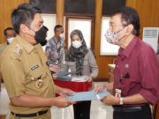 Bupati Magelang Serahkan 99 SK Pensiun