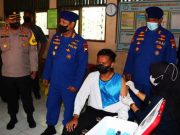 Polairud Polda Jateng Gelar Vaksinasi untuk Warga Pesisir Demak