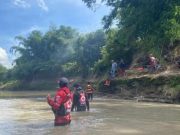 Seorang Ibu Hilang di Sungai Gung Tegal Belum Ditemukan