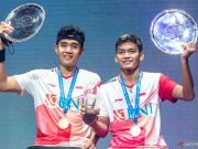 Bagas/Fikri Emosional saat Bukukan Gelar Perdana All England 2022