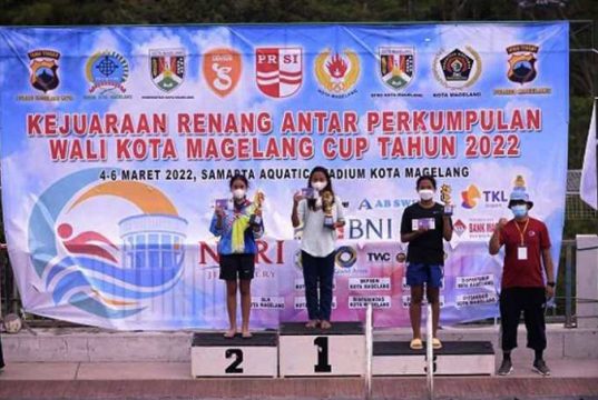 Club Pasific Swimming Indonesia Surakarta Juara Umum KRAP Wali Kota Magelang Cup 2022
