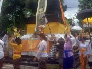 Jelang Nyepi, Umat Hindu di Magelang Melaksanakan Upacara Melasti dan Mecaru Nyepi