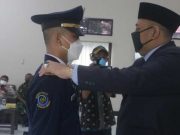 55 Taruna Poltek KP Karawang Kampus Tegal Dilantik