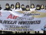 Relawan Airpres (Airlangga Hartarto Presiden 2024) Gaspol di Jawa Tengah