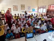 Siswa SDN Kemiriombo Wonosobo Belajar Semangat dari Film Laskar Pelangi