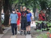 Wali Kota Kupang Temani Ganjar Olahraga Pagi