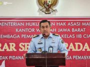 Kadiv Pemasyarakatan Jabar Saksikan Seorang Napiter Berikrar NKRI