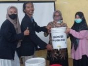Mahasiswa KPM Unsiq di Desa Tirip Wadaslintang Gelar Pelatihan Membuat Kompos