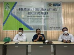 Dekan FSH UIN Walisongo: Menulis Itu Budaya Tinggi, Islam Berkembang karena Ulama Suka Menulis