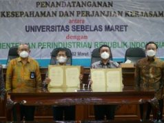 Kementerian Perindustrian dan UNS Jalin Kerja Sama untuk Percepat Industri Digital 4.0