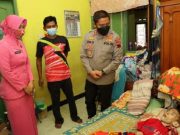 Polres Bantu Bocah Pengidap Penyumbatan Selaput Otak
