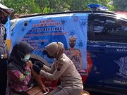 Operasi Keselamatan Lalu –Lintas Diisi Pemberian Vaksinasi Covid-19