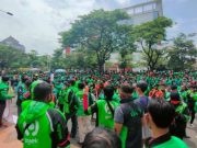 Pengemudi Online Demo Tuntut Perbaikan Kesejahteraan dan Aturan Hukum