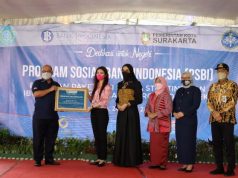 BI bersama TP PKK Surakarta Salurkan Bantuan Paket Gizi untuk Bantu Tangani Stunting dan Ibu Hamil KEK