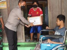 Polres Klaten Berikan Bantuan pada Penyandang Disabilitas