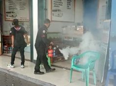 Antisipasi DBD, Pengelola Terminal Tirtonadi Lakukan Semprotan dan Pengasapan