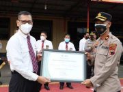 Polres Grobogan Terima Penghargaan dari KPP Pratama Blora, Tercepat Laporkan SPT