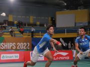 Kejuaraan Asia 2022: Pramudya/Yeremia Kalahkan Juara Dunia