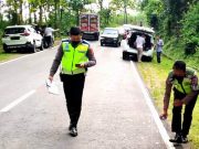 Seorang Meninggal, Tabrakan Karambol di Gunung Pegat Wonogiri