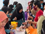 Warga Bangetayu Kulon Adakan Pasar Sembako Murah