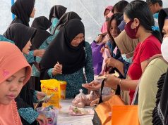 Warga Bangetayu Kulon Adakan Pasar Sembako Murah