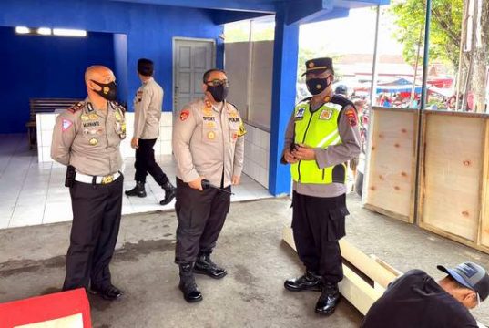 Sambut Pemudik, Polres Wonogiri Mendirikan 7 Pos Lebaran
