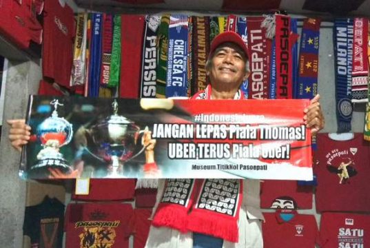 Dukung Timnas Bulu Tangkis Indonesia, Ini yang Dilakukan Presiden Republik Aeng-Aeng
