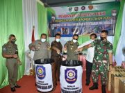 Satpol PP Kebumen Musnahkan 563 Botol Miras