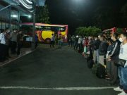 Ratusan Pemudik Gratis Disambut Bupati Kudus di Pendapa