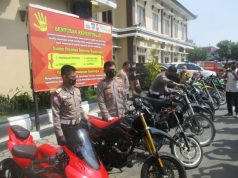 Satlantas Polres Klaten Terbitkan Ratusan Surat Tilang dan Sita Motor Serta Surat-Surat Kendaraan