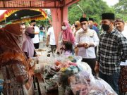 Bupati Kudus Borong Dagangan Pedagang Ta’jil Taman Bumi Wangi