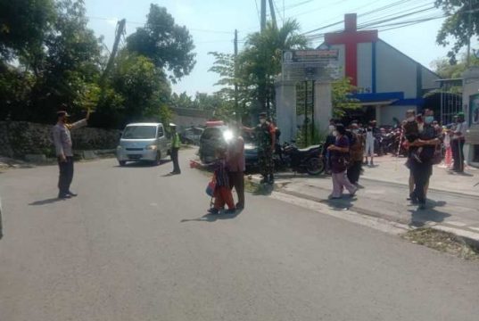 105 Personel Polres Blora Disiagakan untuk Pengamanan Ibadah Paskah