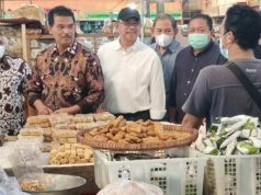Dirjen Tanaman Pangan Kementan Cek Komoditas Pangan Strategis di Pasar Bandarjo