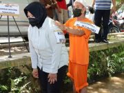 Polres Magelang Gelar Rekonstruksi Pembunuhan di Sungai Bolong, Tegalrejo