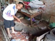 4 Rumah Warga Buluroto Blora Nyaris Roboh Tergerus Longsor Sungai Lusi