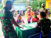 Pedagang dan Pengunjung Pasar Kajoran Jadi Sasaran Vaksin