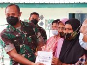 Kodim Magelang Salurkan Bantuan Langsung Pedagang Kaki Lima, Warung dan Nelayan