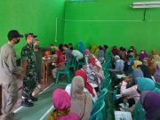 Koramil Pakis Kawal Penyaluran BLT Sembako