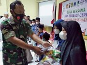 Koramil 08/Pakis Berbuka Puasa Bersama dengan Anak Yatim