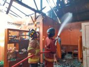 Diduga Konslet, Rumah Jujuk Sumijo Hangus Terbakar