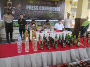 Ribuan Liter Miras Disita di Klaten, 5 Tersangka Diamankan