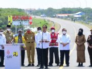 Presiden Jokowi Resmikan Jalingkut Brebes-Tegal