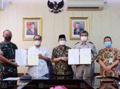 Pemkot Magelang, BPN dan Dandim 0705/Magelang Teken Perjanjian Kerja Sama