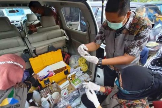 Tim SKPT Kabupaten Tegal Temukan Kandungan Pewarna Tekstil di Produk Pangan