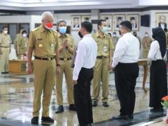 Ganjar Lantik Fajar, Penyandang Tunanetra Jadi ASN Pemprov Jateng