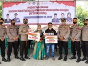 Polres Wonosobo Salurkan Bantuan Tunai untuk Pedagang Kaki Lima dan Warung