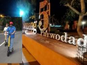Otoped Listrik Tak Boleh Dioperasikan di Alun-alun dan Simpang Lima Purwodadi, Kenapa?