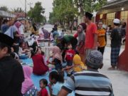 Jalan yang Dibangun Crazy Rich Joko Suranto Jadi dalam 14 Hari, Warga Slametan Buka Puasa di Jalan