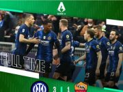 Inter Milan Jaga Peluang Scudetto Setelah Menang 3-1 Atas AS Roma