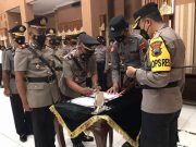 Kapolres Grobogan Pimpin Serah Terima Jabatan 3 Pejabat Utama